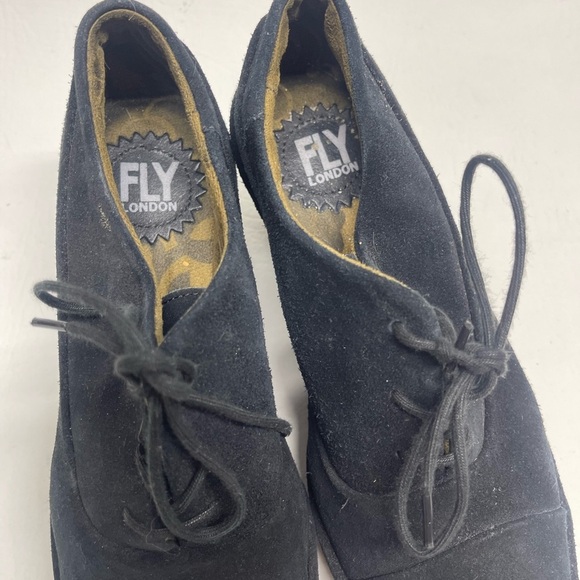 FLY LONDON WOMENS PLATFORM WEDGES SIZE 38 US 7.5- 8 - Picture 3 of 6